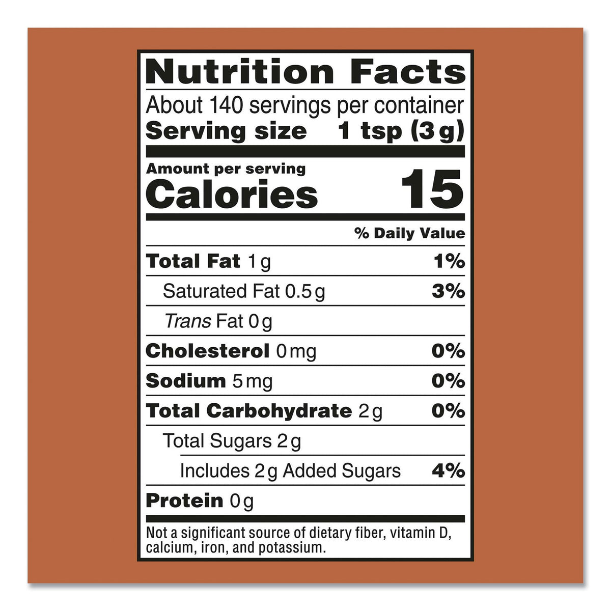 Coffee mate Vanilla Carmel Powdered Creamer, 15 oz Canister, 6/Carton