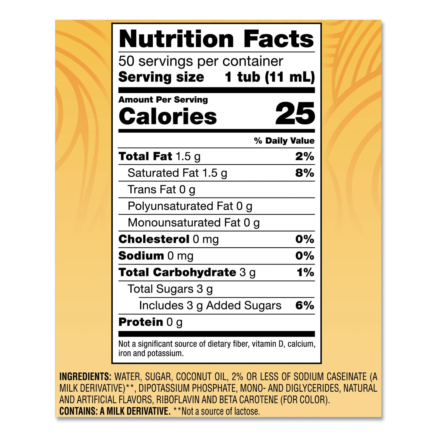 Coffee mate Liquid Coffee Creamer, Hazelnut, 0.38 oz Mini Cups, 50/Box, 4 Boxes/Carton, 200 Total/Carton