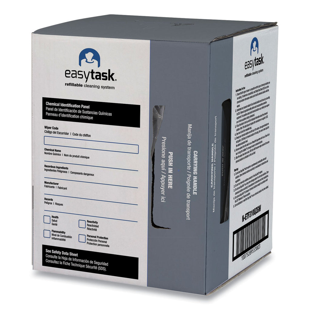HOSPECO Easy Task F310 Wiper, Quarterfold, 10 x 13, Zipper Bag, 175/Bag