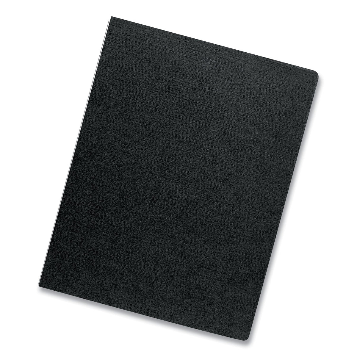 Fellowes Expressions Linen Texture Presentation Covers for Binding Systems, Black, 11.25 x 8.75, Unpunched, 200/Pack