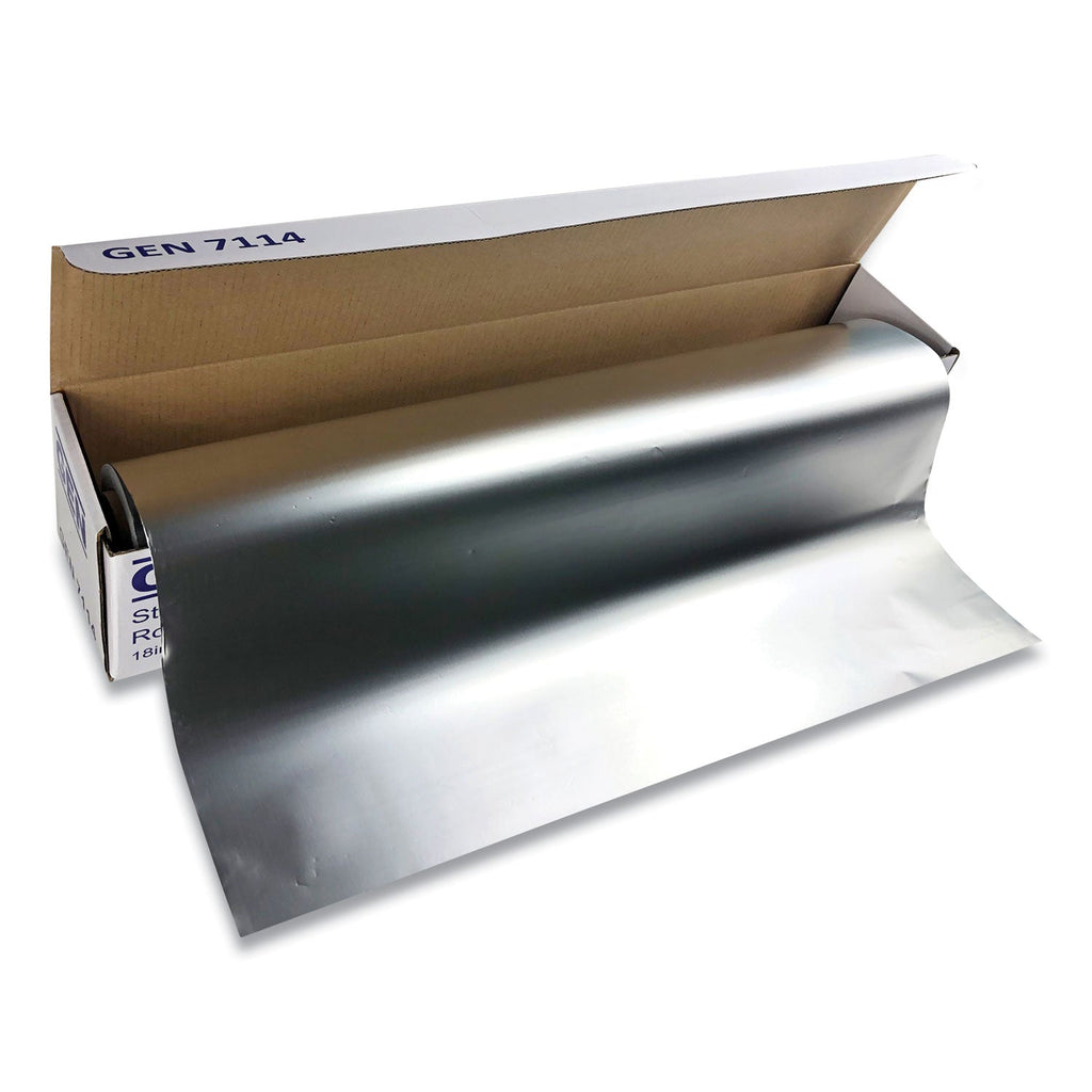 GEN Standard Aluminum Foil Roll, 18" x 500 ft