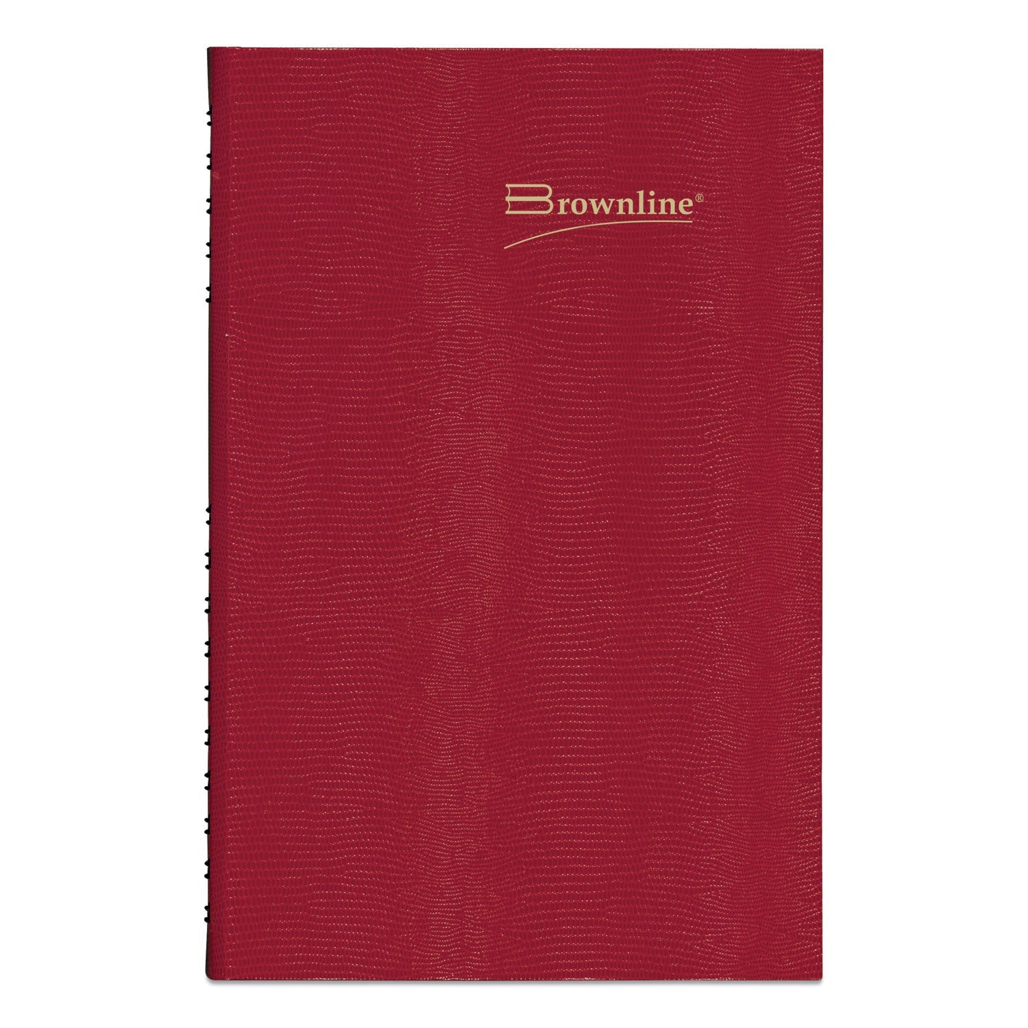 Brownline CoilPro Daily Planner, 10 x 7.88, Red Cover, 12-Month (Jan to Dec): 2023