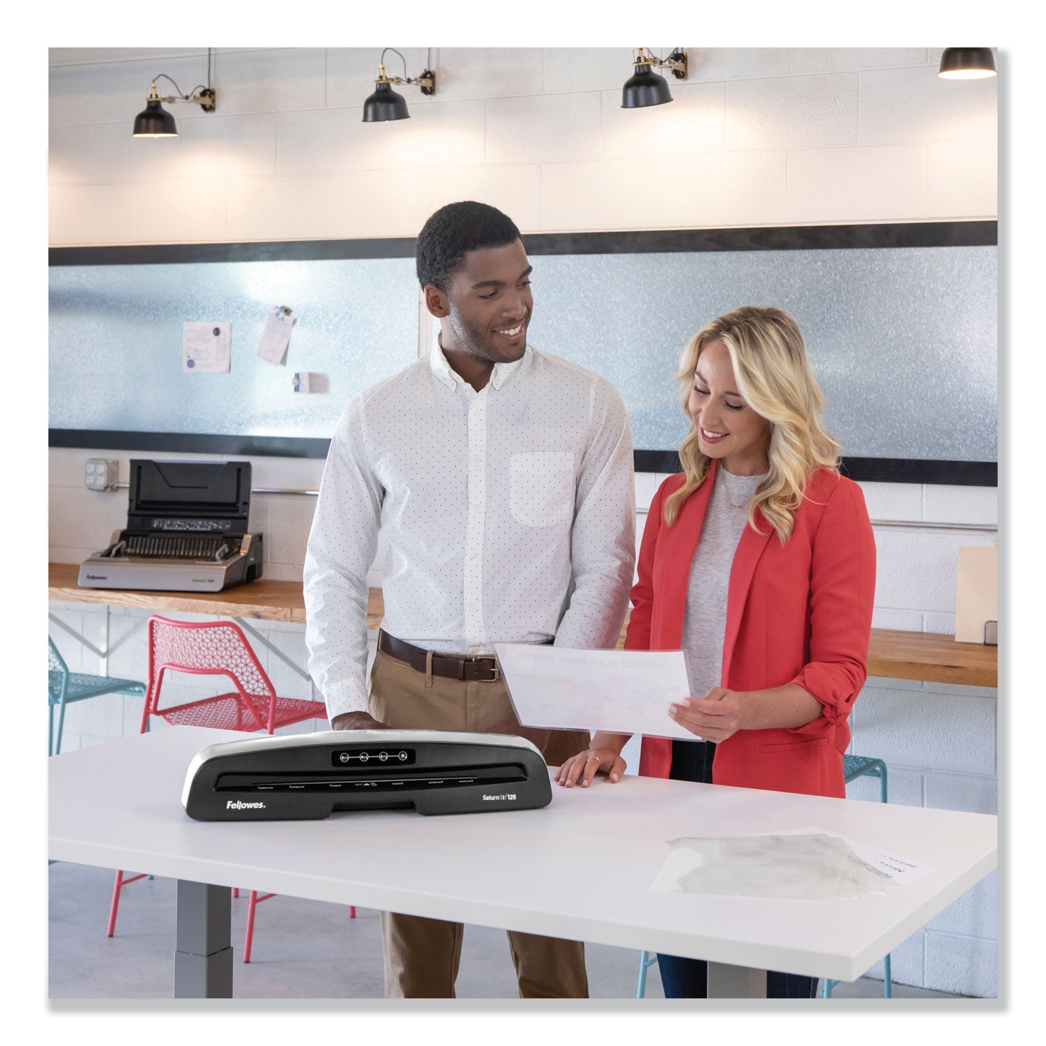 Fellowes Saturn3i Laminators, 12.5" Max Document Width, 5 mil Max Document Thickness
