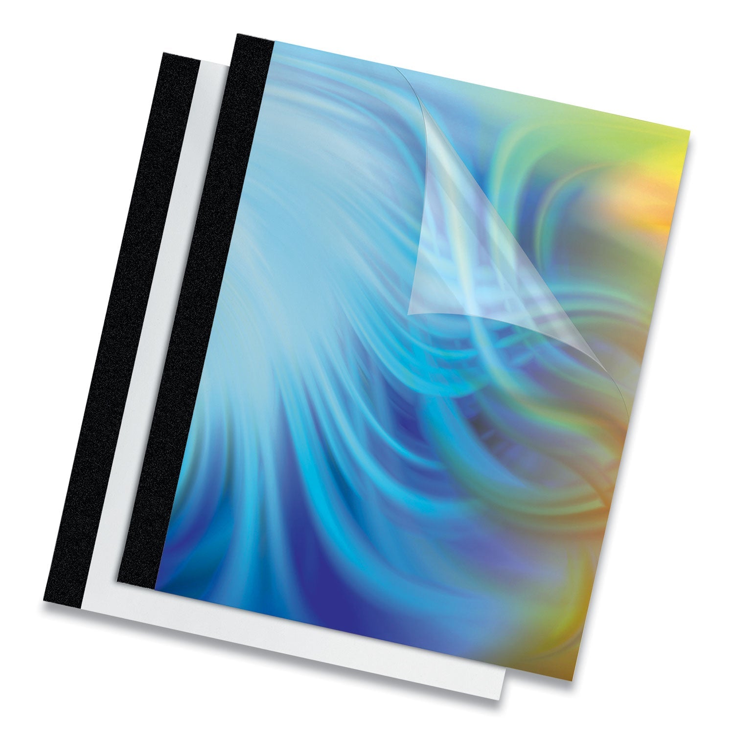 Fellowes Thermal Binding System Presentation Covers, Clear, 181 to 240 Sheet Capacity, 11 x 8.5, Unpunched, 10/Pack