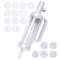 Cookie cookie gun biscuit grinder full set of baking gun set mounted flower nozzle extrusion