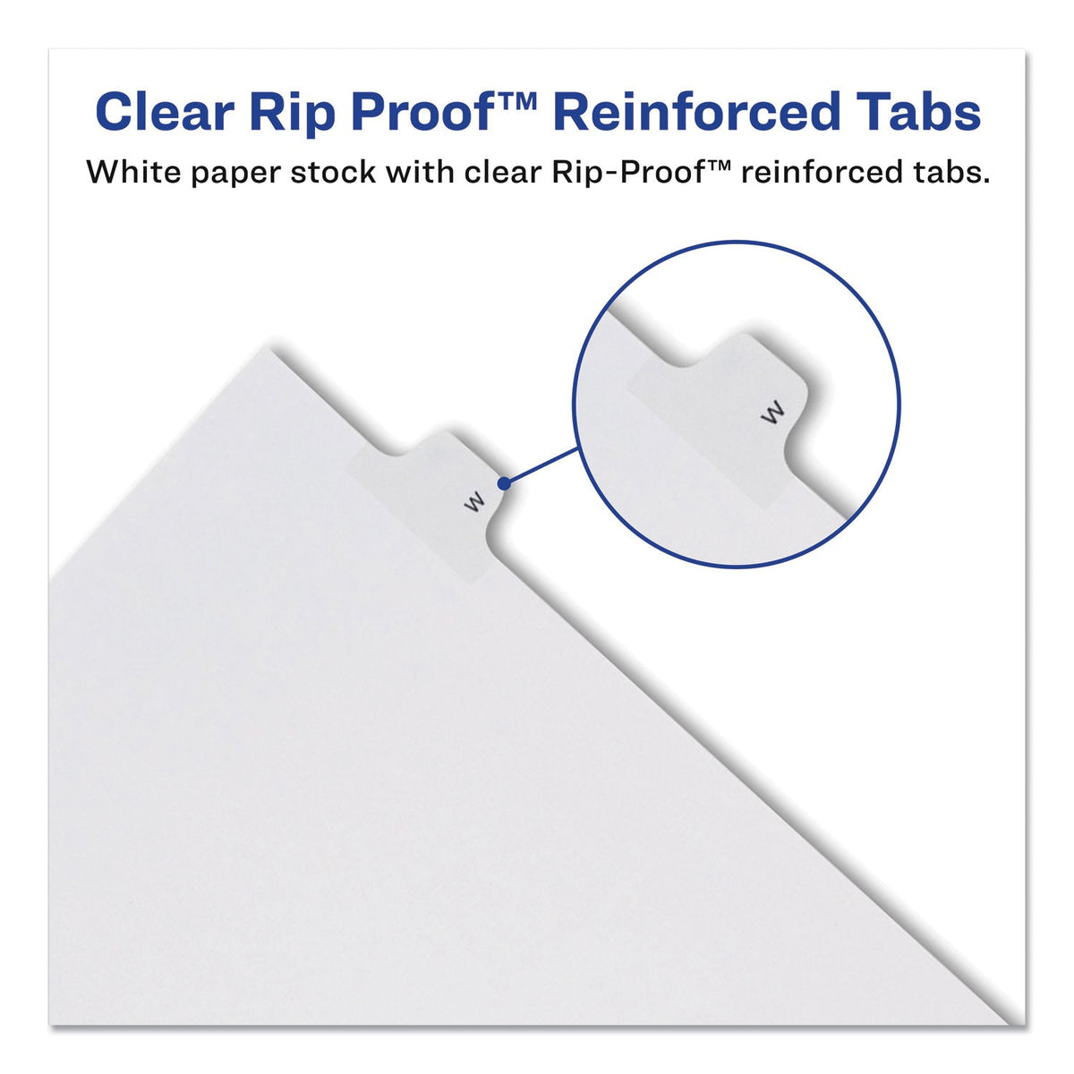 Avery Preprinted Legal Exhibit Side Tab Index Dividers, Allstate Style, 10-Tab, 29, 11 x 8.5, White, 25/Pack