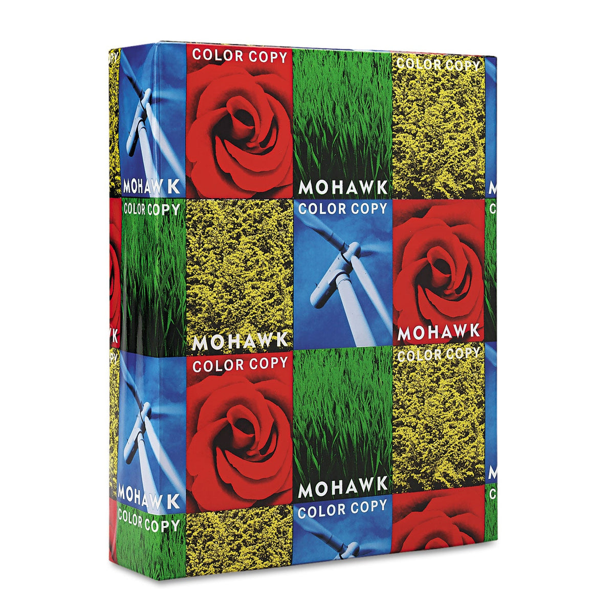 Mohawk Color Copy Recycled Paper, 94 Bright, 28 lb Bond Weight, 8.5 x 11, PC White, 500/Ream