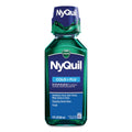 Vicks NyQuil Cold and Flu Nighttime Liquid, 12 oz Bottle, 12/Carton