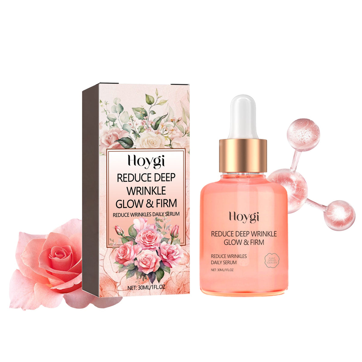 Rose Oil Vc Essence Improves Fine Lines Care For Rough And Dry Skin Brightening And Firming Skin Care Essential Oil