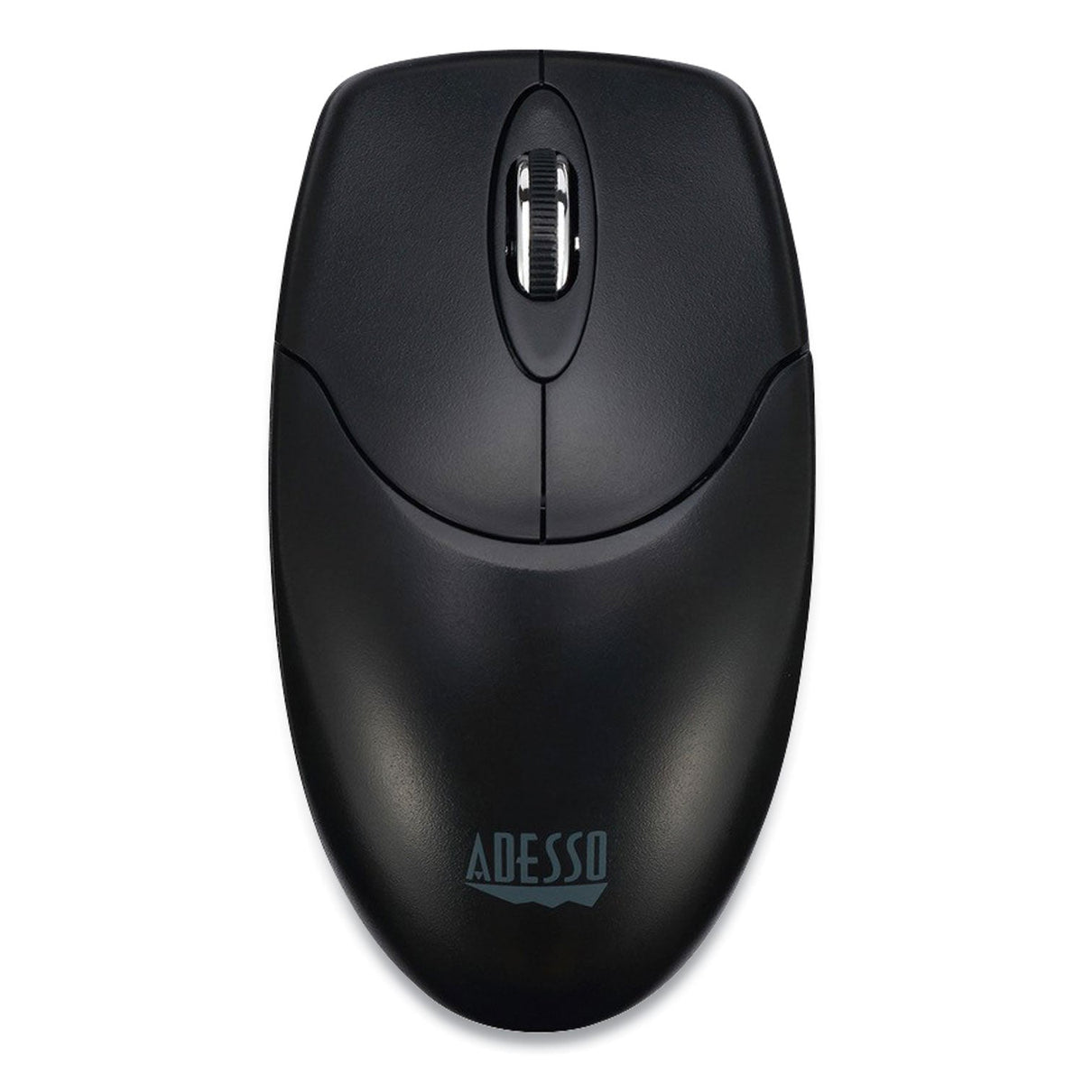 Adesso iMouse M60 Antimicrobial Wireless Mouse, 2.4 GHz Frequency/30 ft Wireless Range, Left/Right Hand Use, Black
