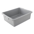 Rubbermaid Bus/Utility Box, 17.3" x 7" x 21.5", Gray