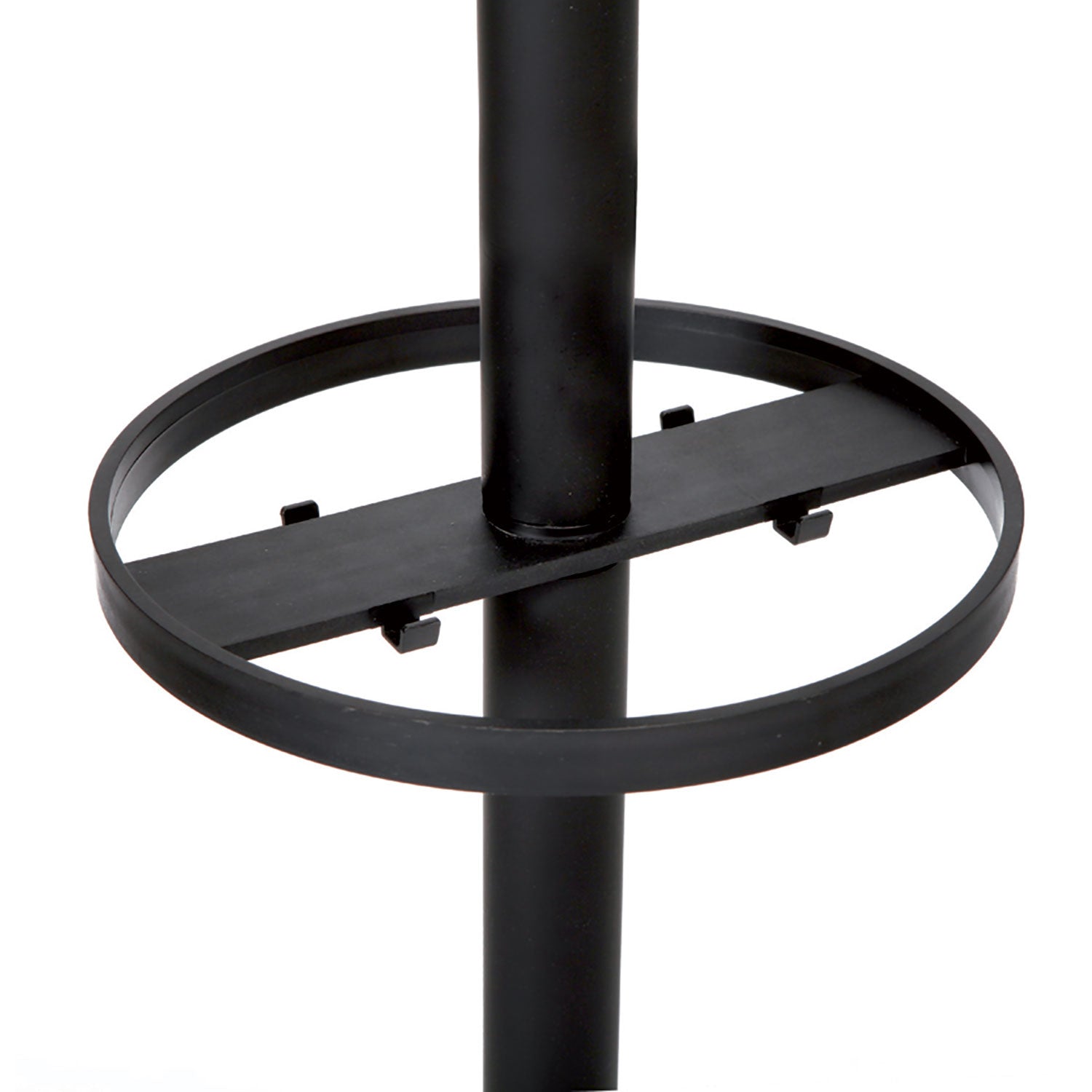 Alba Brio Coat Stand, 13.75w x 13.75d x 66.25h, Black
