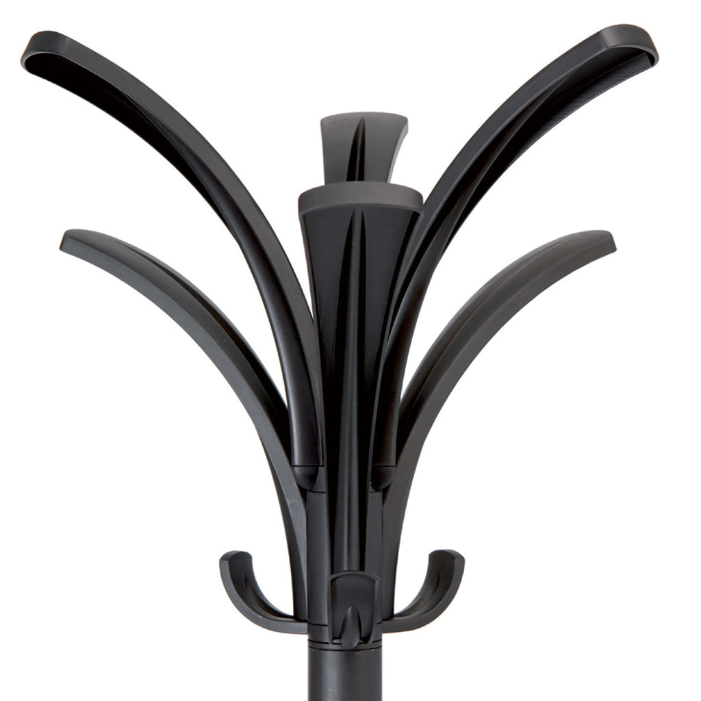 Alba Brio Coat Stand, 13.75w x 13.75d x 66.25h, Black