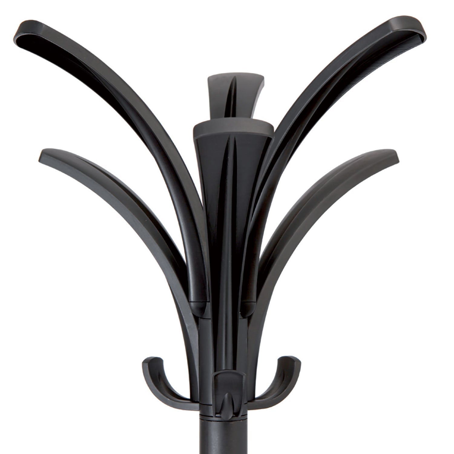Alba Brio Coat Stand, 13.75w x 13.75d x 66.25h, Black