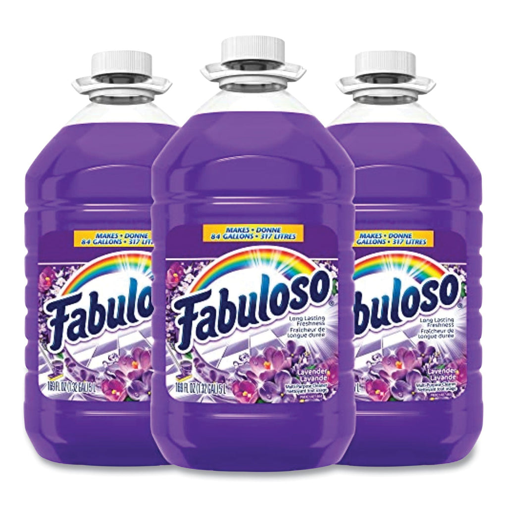 Fabuloso Multi-use Cleaner, Lavender Scent, 169 oz Bottle, 3 per Carton