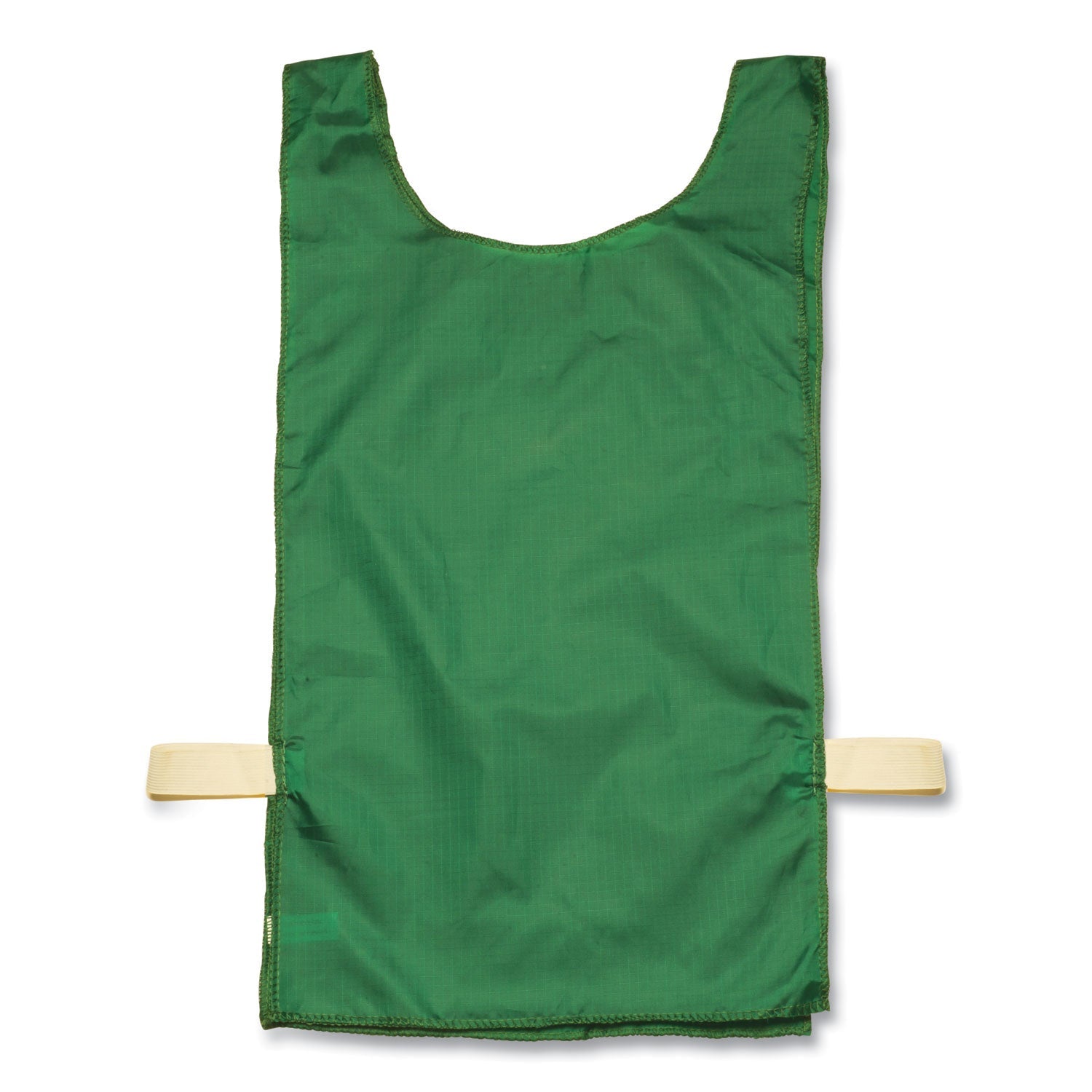 Champion Sports Heavyweight Pinnies, Nylon, One Size, Green, 1/Dozen