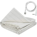 Grounding Sheet   Mat  Earthing Fitted Bedsheet Silver Fiber Conductive Organic Grounding Mat Radiation Anti-Static 60*265CM