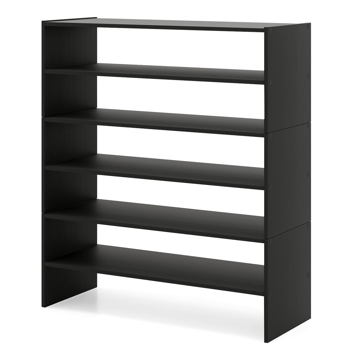6-tier Shoe Rack with Anti-tipping Device for Entryway