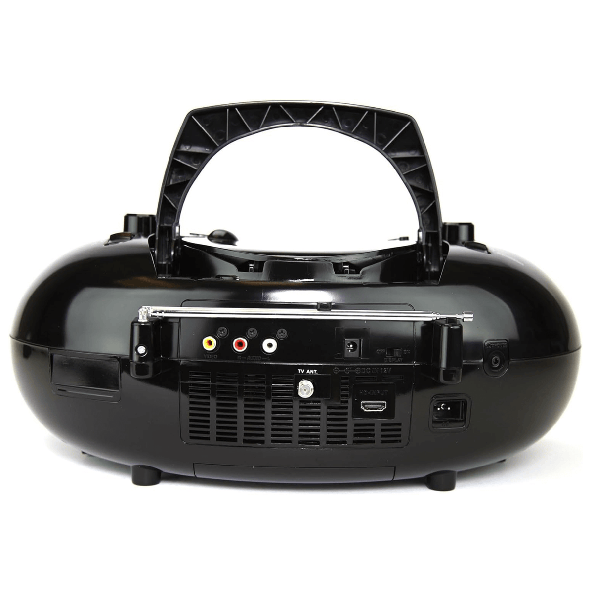 Emerson 7" Bluetooth DVD Boombox Black - Refurbished