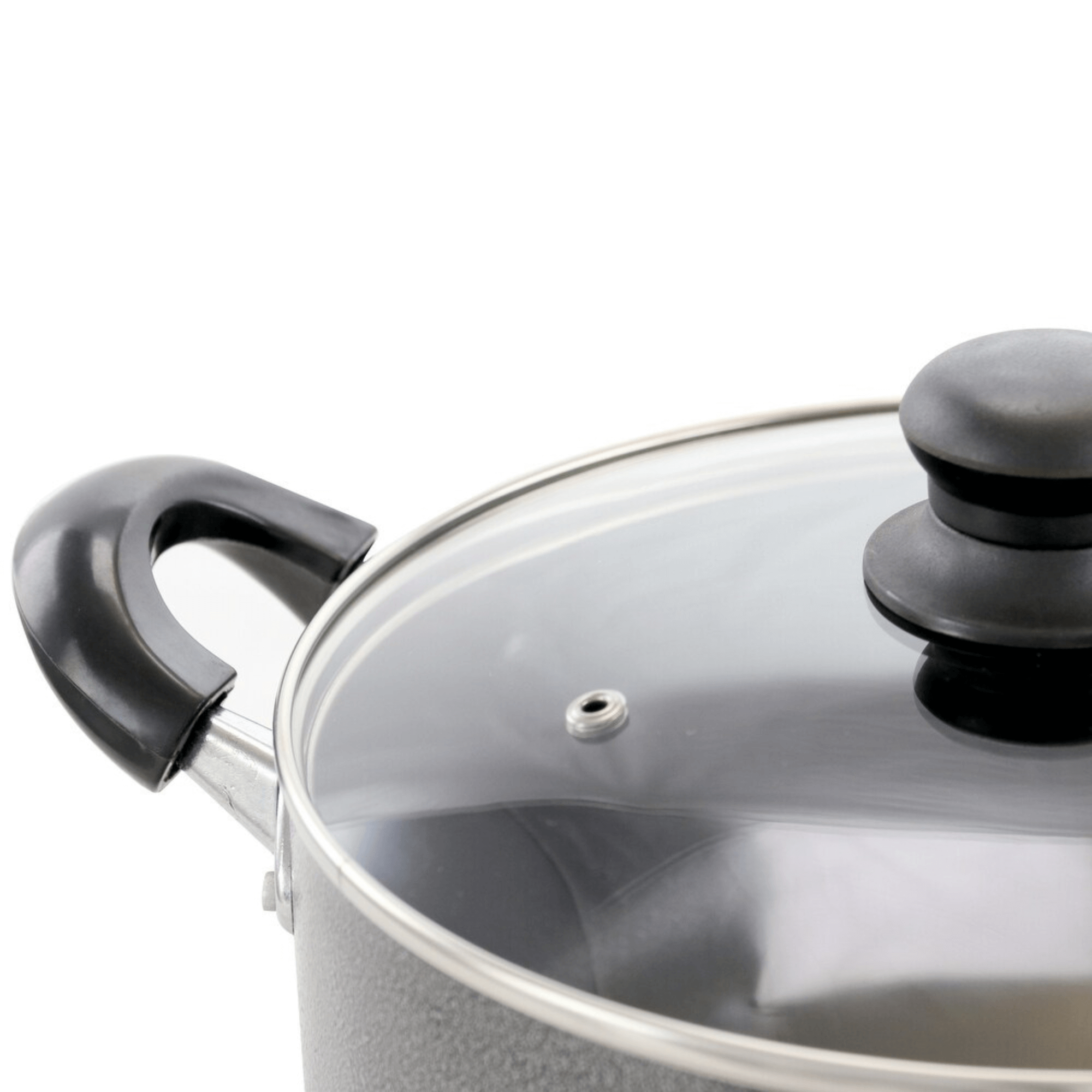 Better Chef 10" Aluminum Non-Stick Deep Fryer with Glass Lid