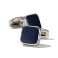 Men's Cufflinks Fashion Square Drop Oil Simple 4 Colors