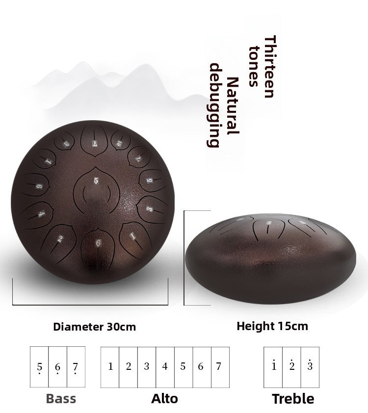 12-inch 13-Note Lotus Heart Edition
