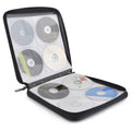 400 Discs CD Case CD DVD Storage Binder Sleeves Bag Portable Media Disk Wallet Album W/ Carrying Handle