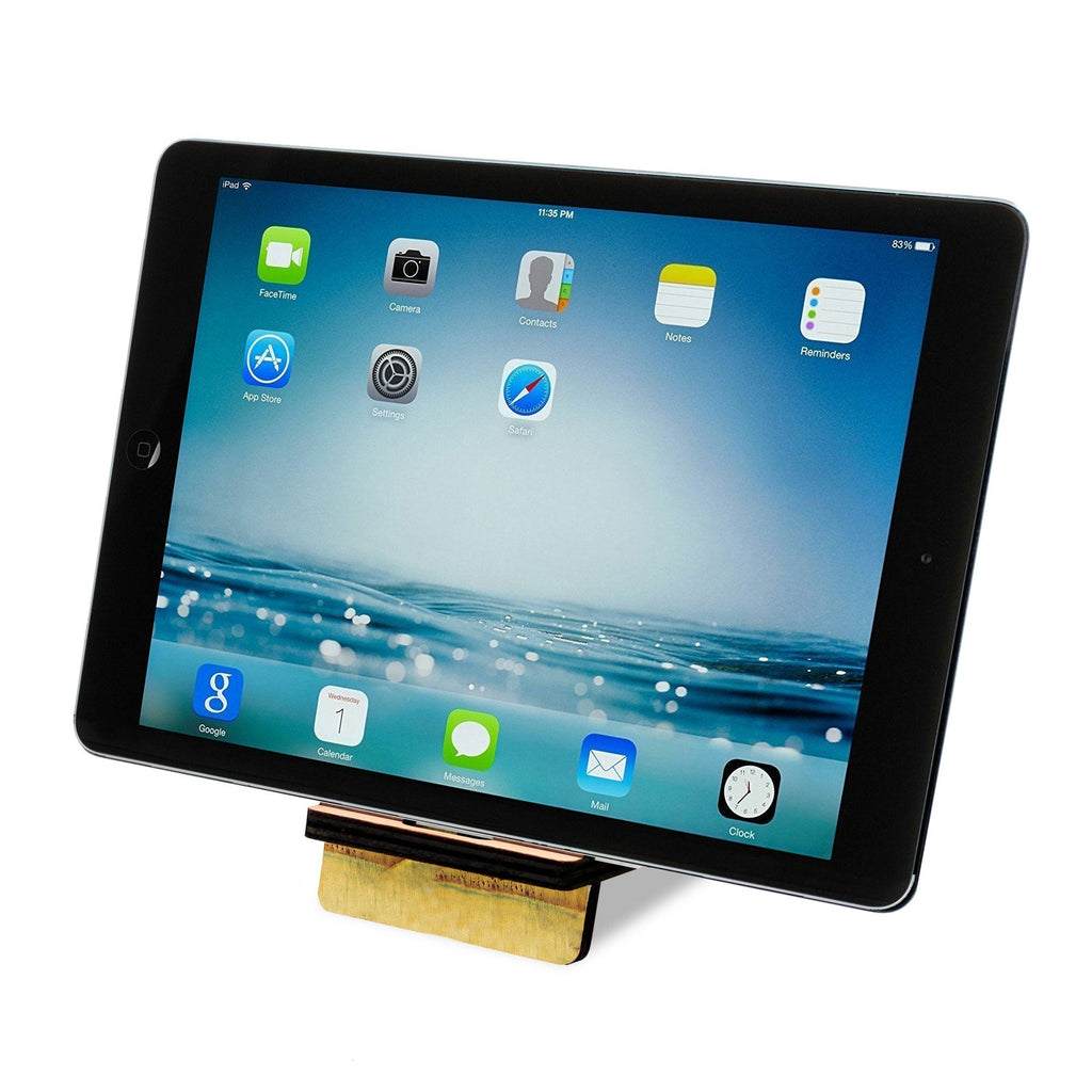 Be Kind, Be Brave Cell Phone Stand Family Decor Wood Mobile Tablet Holder Charging Station Organizer - 892070