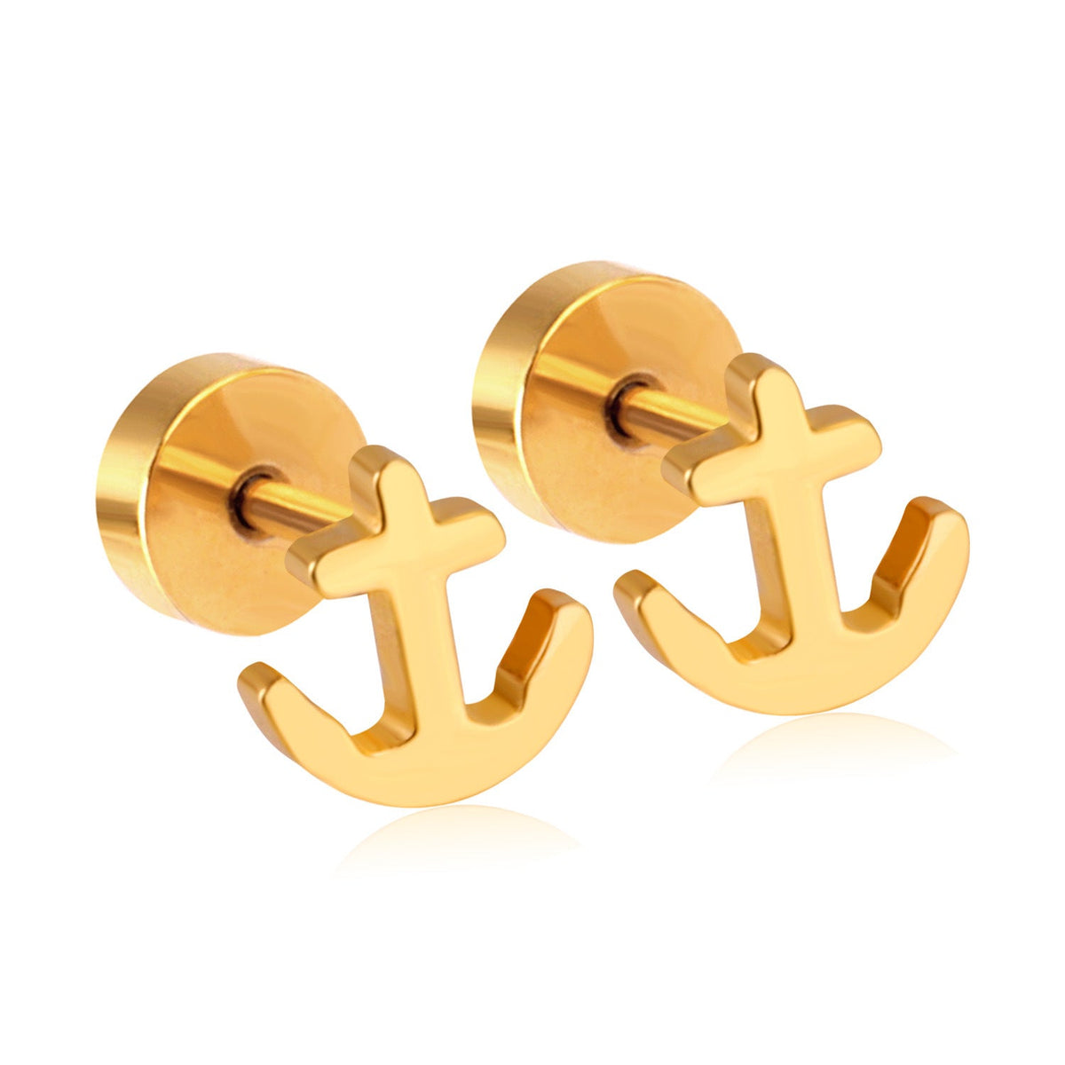 European And American Bow-knot Screw-back Stud Earrings