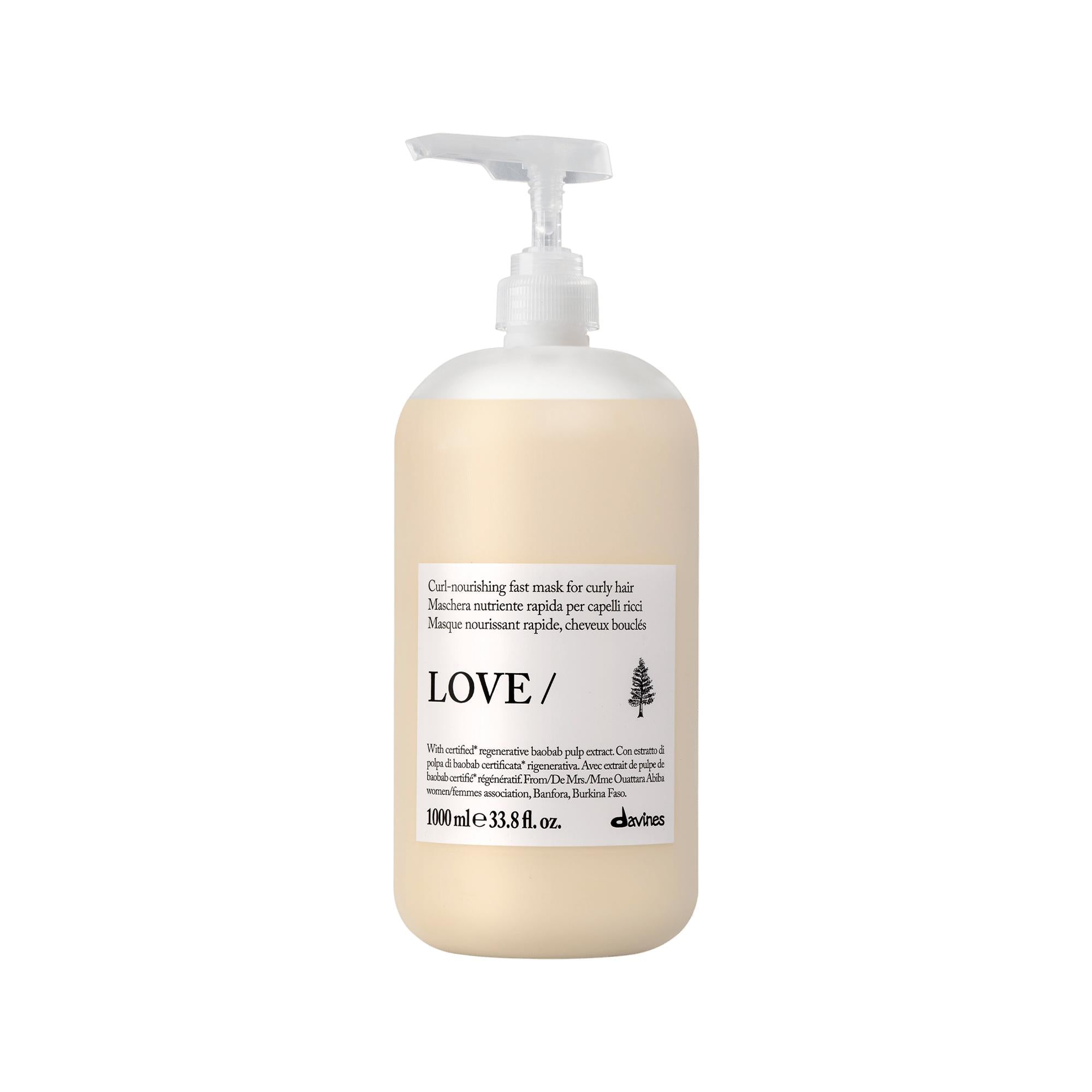 Davines Love Curl Hair Mask for Defined Curls 1000 ml