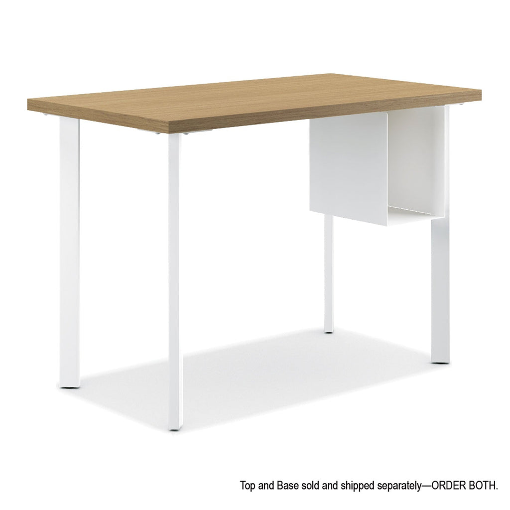 HON Coze Worksurface, Rectangular, 42w x 24d, Natural Recon