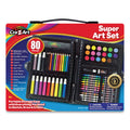 Cra-Z-Art Super Art Set, 80 Pieces
