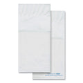 Hoffmaster Bio-Shield Dinner Napkins, Quickset Design, 2-Ply, 17 x 17, 4.25 x 8.5 Folded, White, 800/Carton