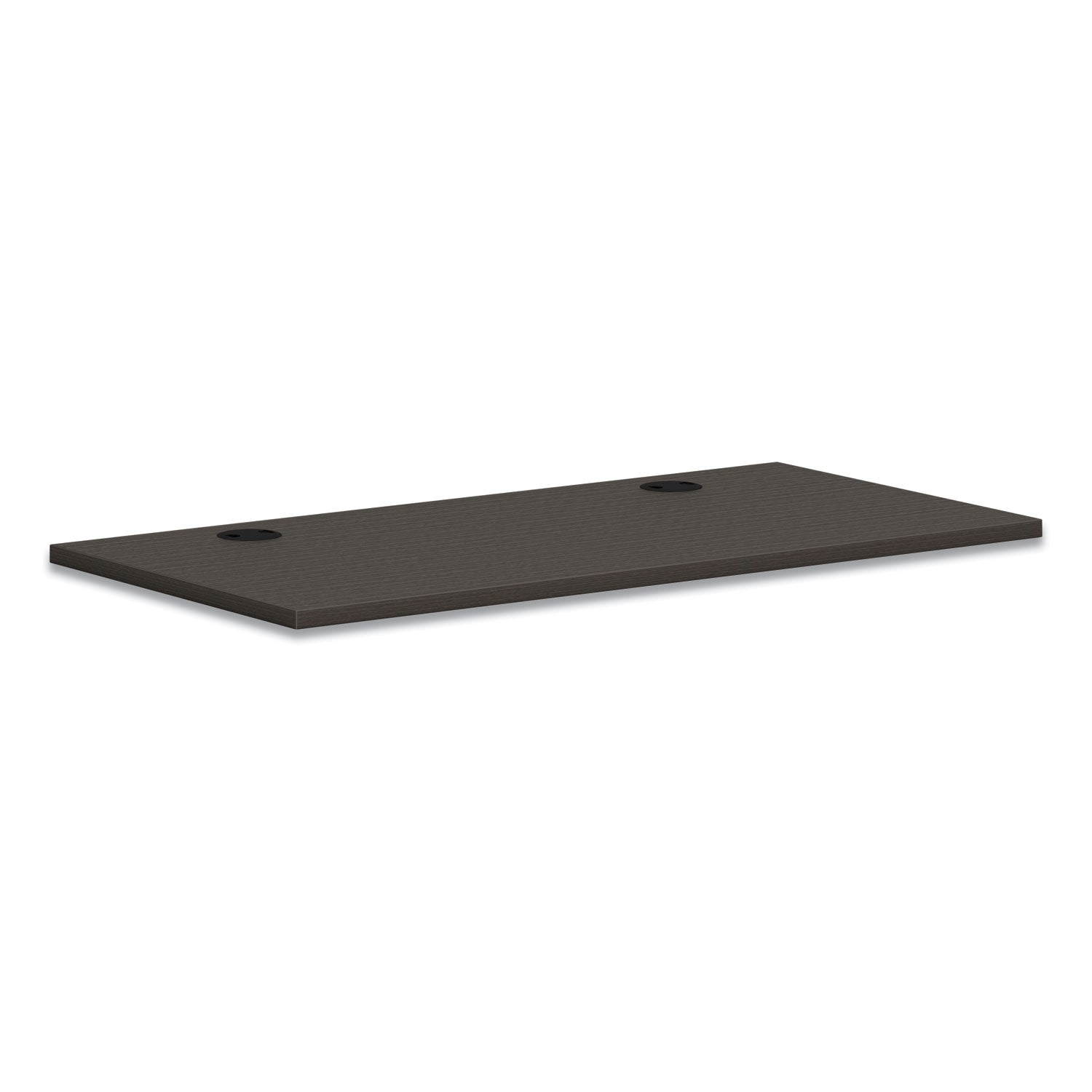 HON Mod Worksurface, Rectangular, 48w x 24d, Slate Teak
