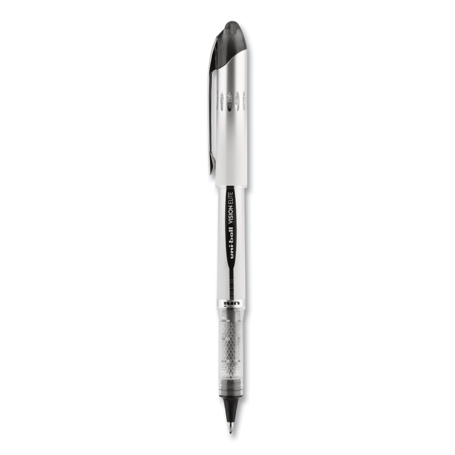 uniball Refill for Vision Elite Roller Ball Pens, Bold Conical Tip, Black Ink, 2/Pack