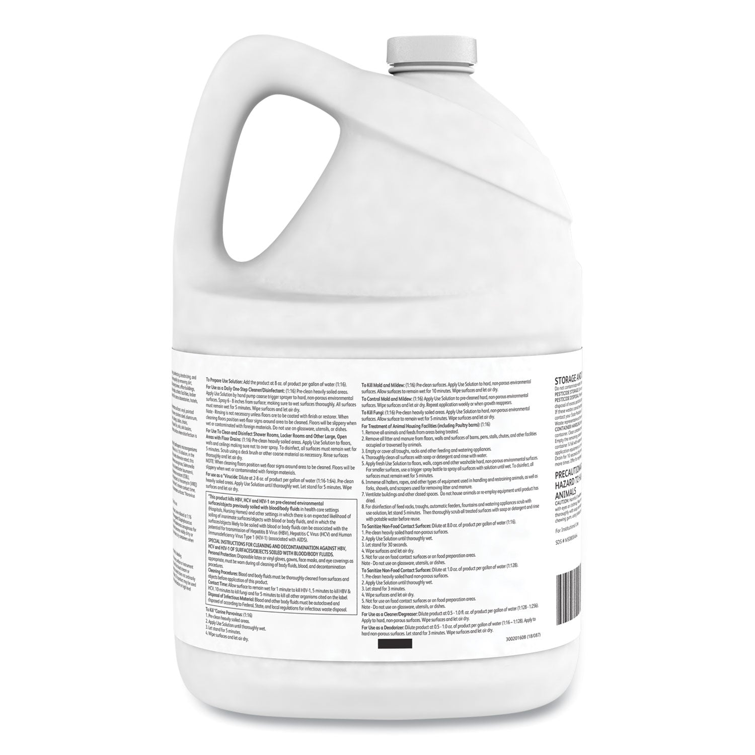 Oxivir Five 16 One-Step Disinfectant Cleaner, 1 gal Bottle, 4/Carton
