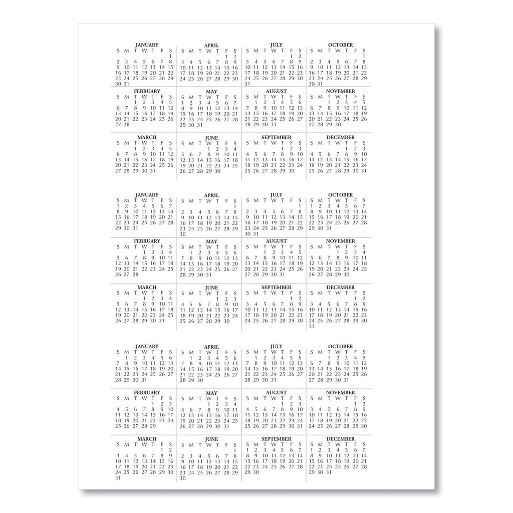 House of Doolittle Recycled Weekly Appointment Book Ruled without Appointment Times, 8.75 x 6.88, Black Cover, 12-Month (Jan to Dec): 2023