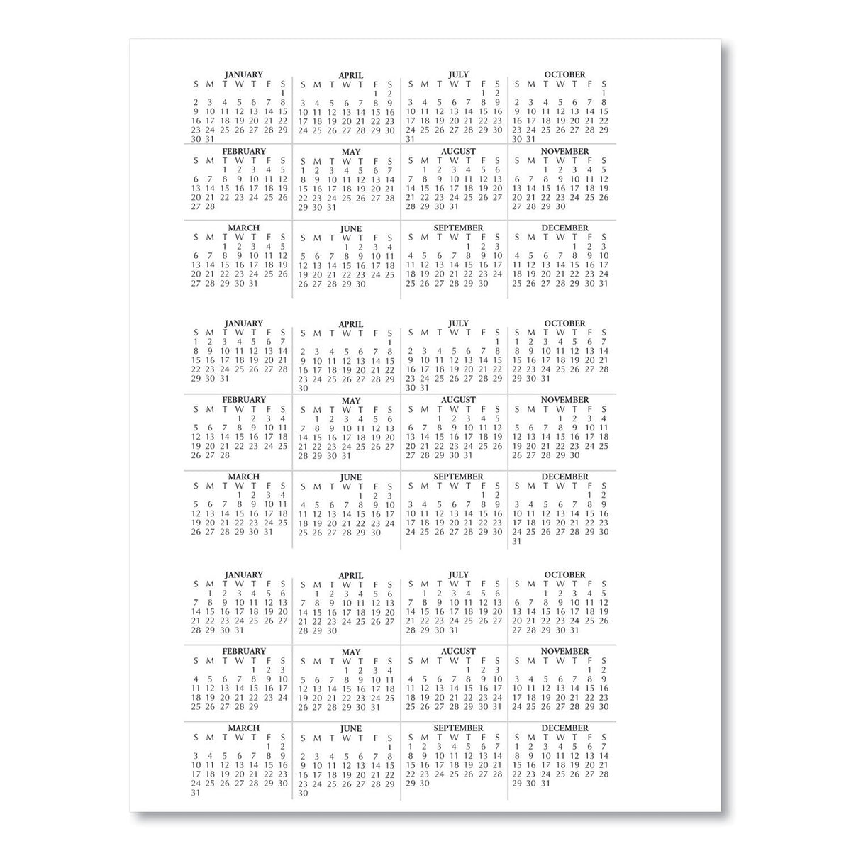 House of Doolittle Recycled Weekly Appointment Book Ruled without Appointment Times, 8.75 x 6.88, Black Cover, 12-Month (Jan to Dec): 2023