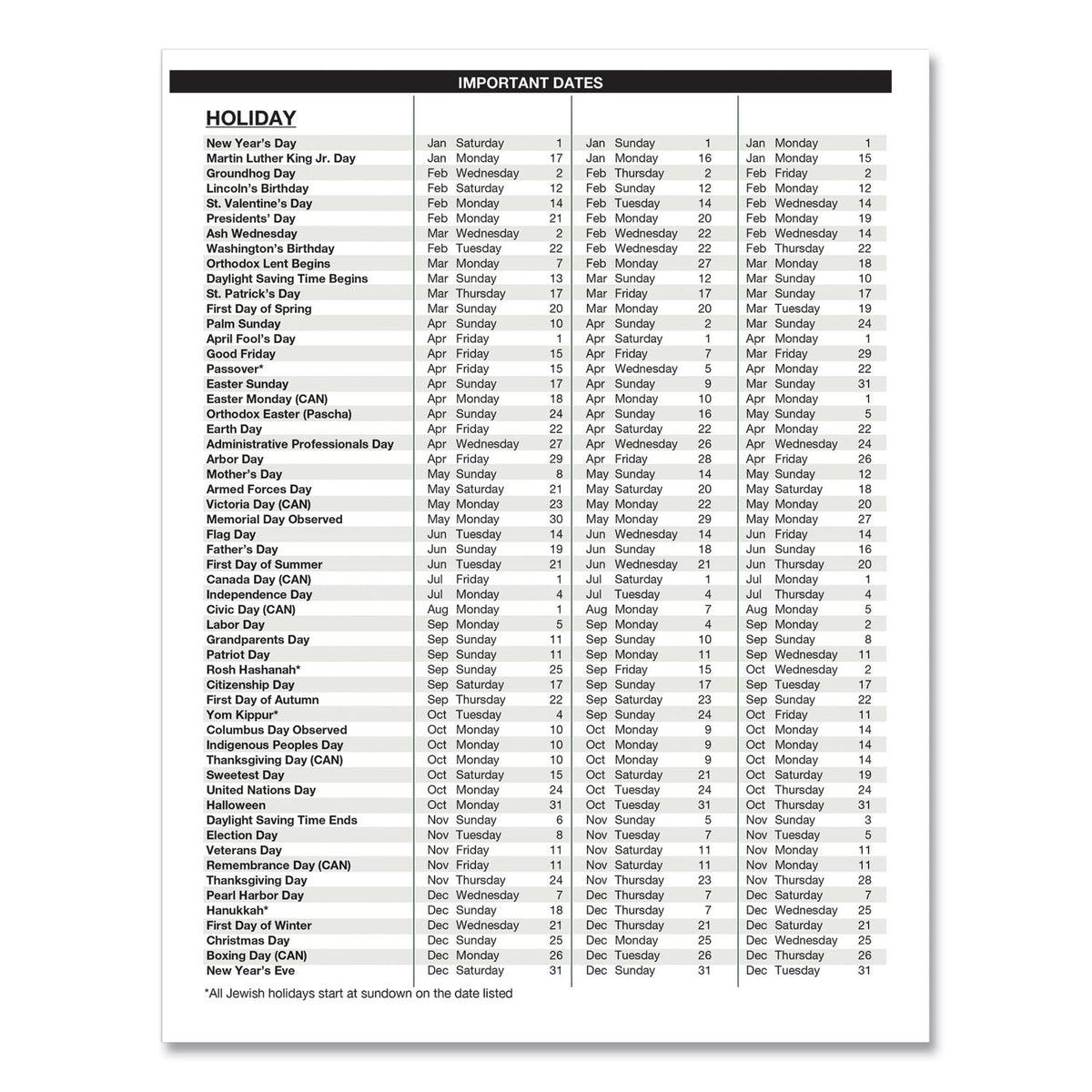 House of Doolittle Recycled Monthly 5-Year/62-Month Planner, 11 x 8.5, Black Cover, 62-Month (Dec to Jan): 2022 to 2028