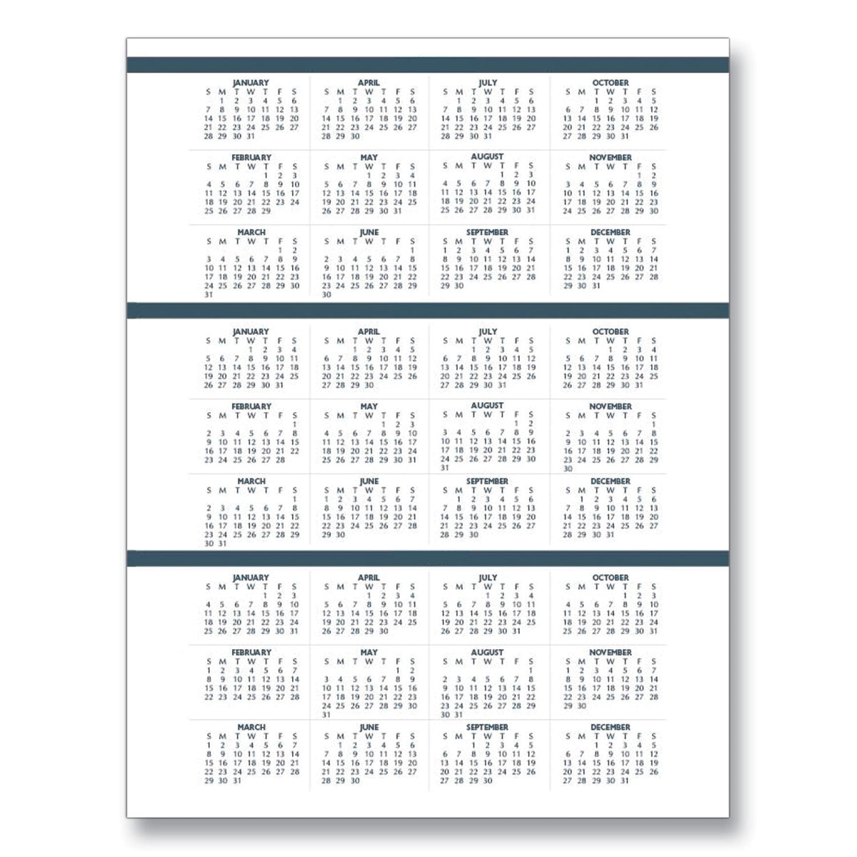 House of Doolittle Monthly Hard Cover Planner, 11 x 8.5, Black Cover, 24-Month (Jan to Dec): 2023 to 2024