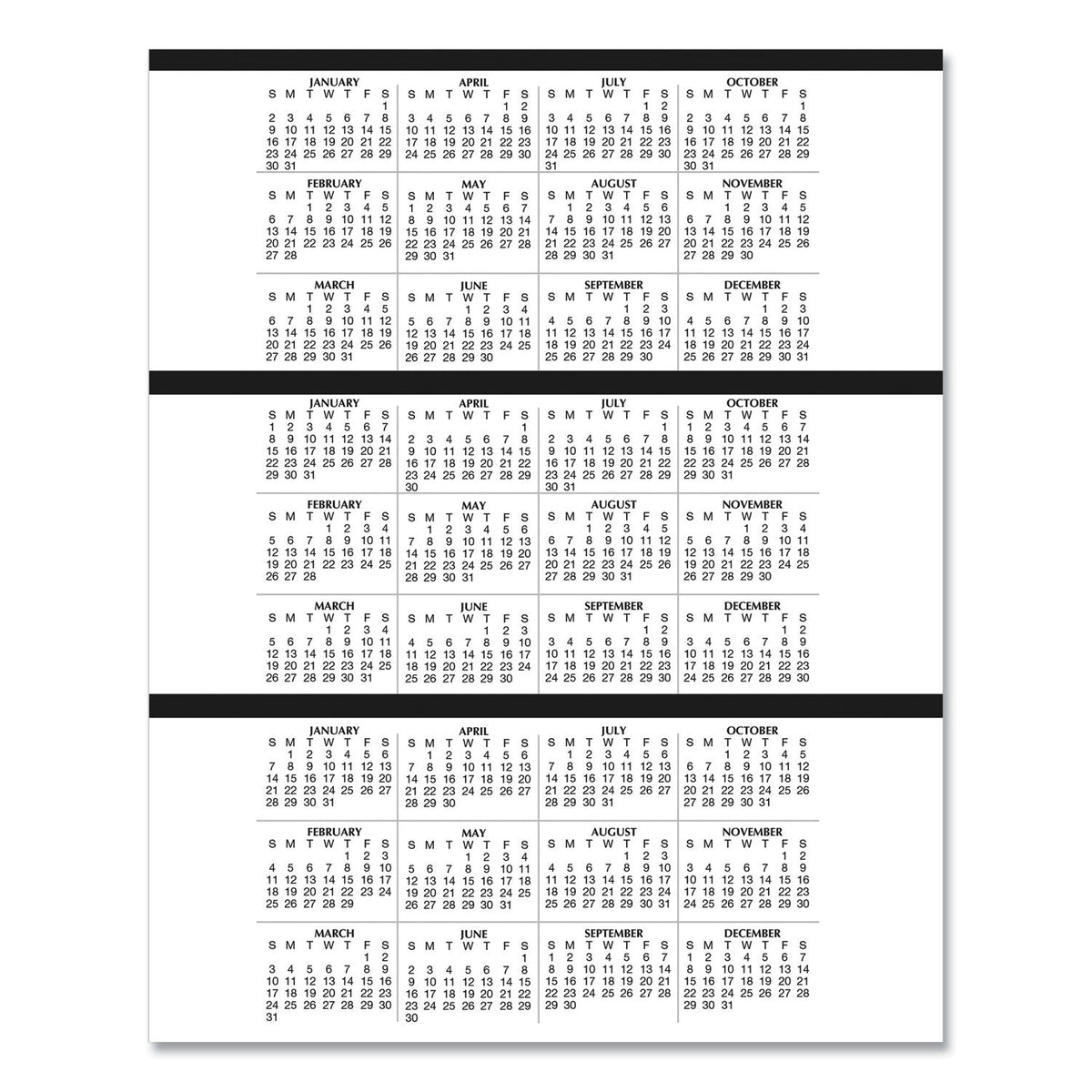 House of Doolittle Black-on-White Photo Weekly Appointment Book, Landscapes Photography, 11 x 8.5, Black Cover, 12-Month (Jan to Dec): 2023