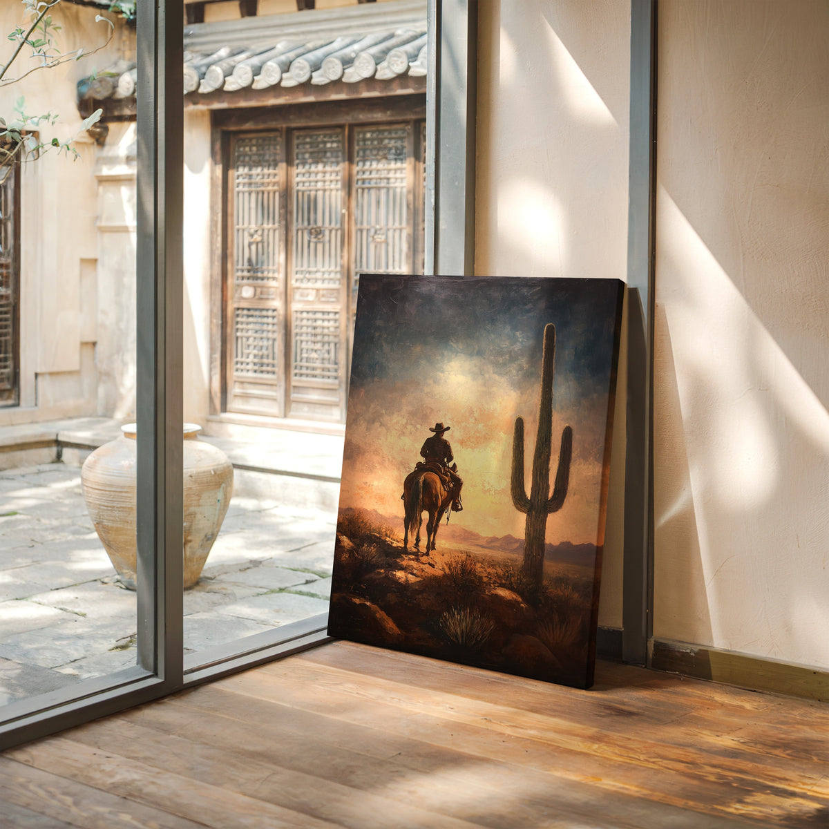 Cowboy Horizon at Sunrise