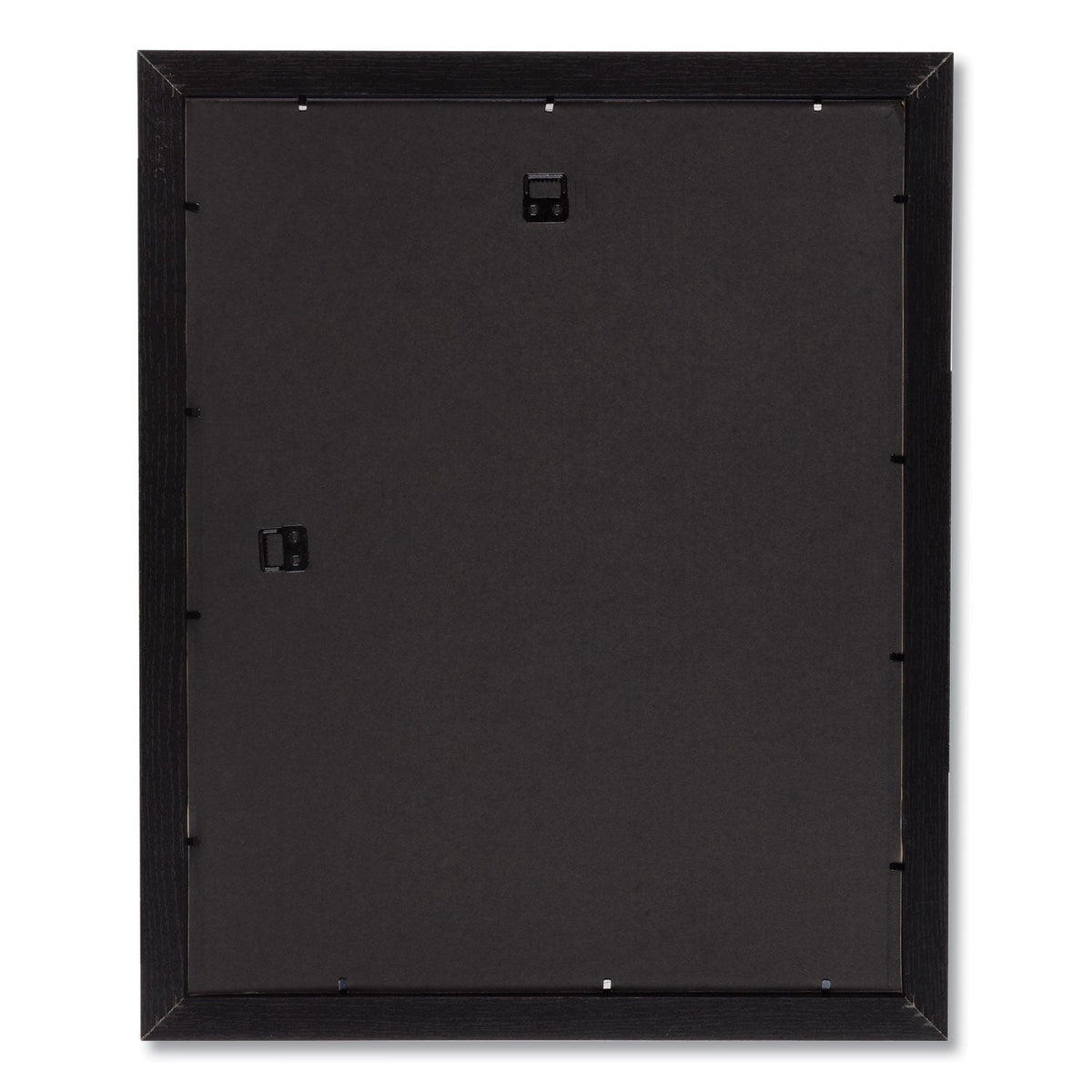 DAX Black Solid Wood Poster Frames with Plastic Window, Wide Profile, 16 x 20