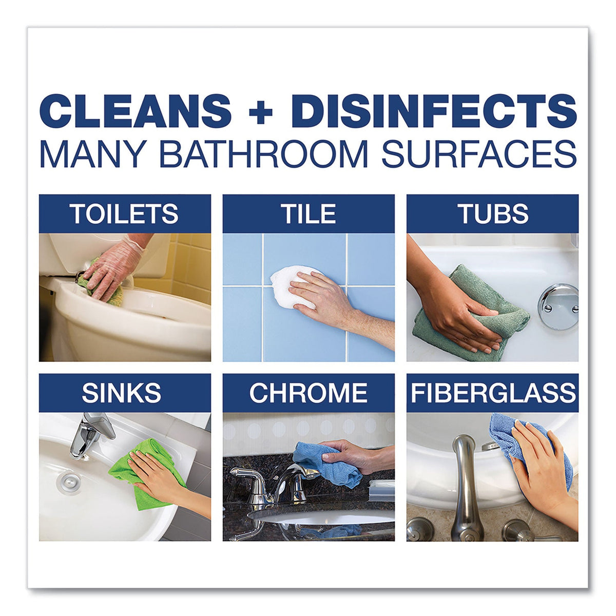 Comet Disinfecting-Sanitizing Bathroom Cleaner, 32 oz Trigger Spray Bottle