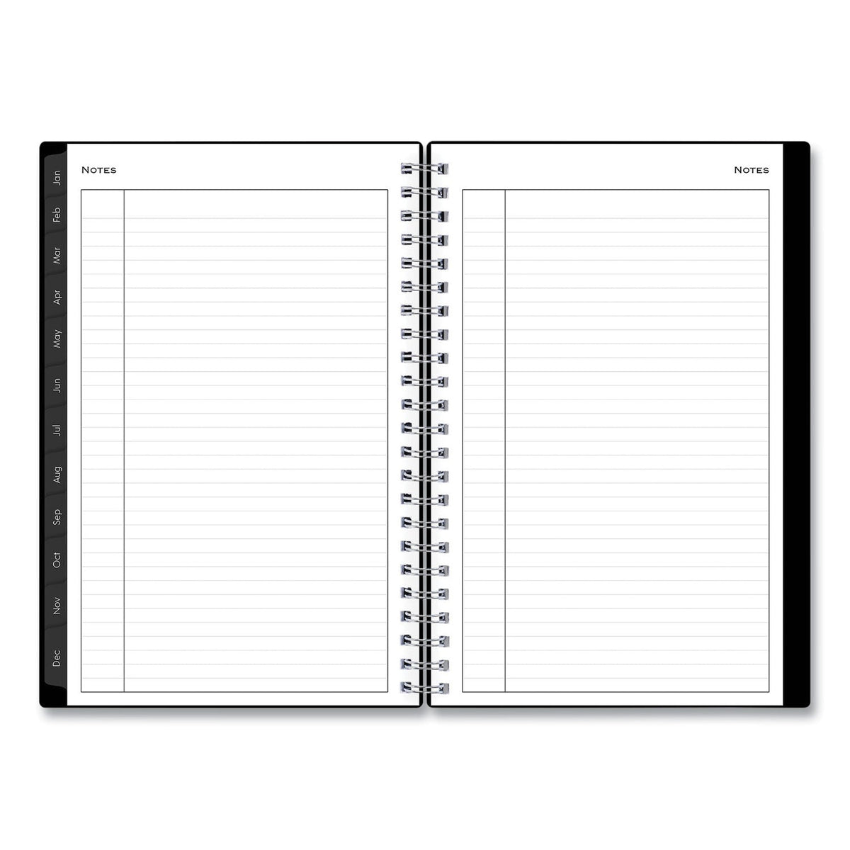 Blue Sky Enterprise Weekly/Monthly Planner, Enterprise Formatting, 8 x 5, Black Cover, 12-Month (Jan to Dec): 2023