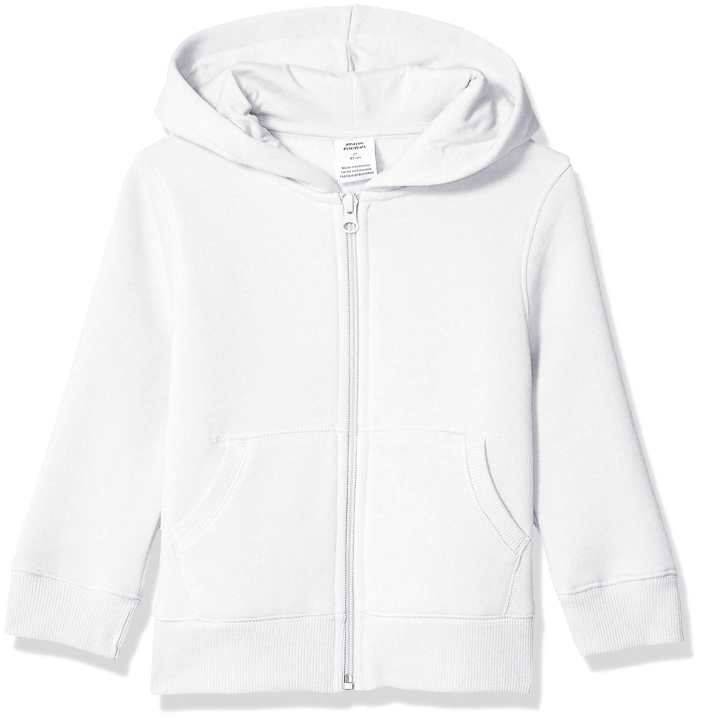 Amazon Essentials Boys and Toddlers' Soft Fleece Zip-Up Hoodie Sweatshirt