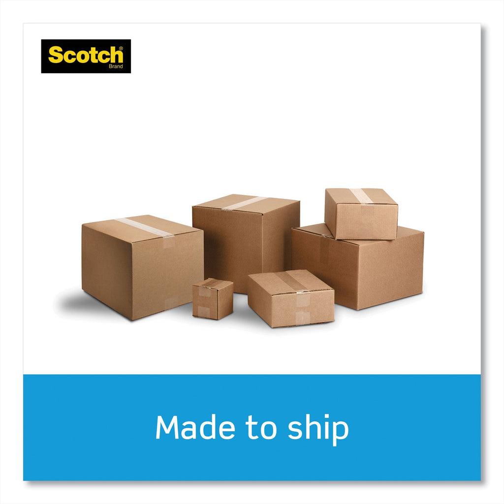 Scotch 3850 Heavy-Duty Packaging Tape, 3" Core, 1.88" x 54.6 yds, Clear, 6/Pack