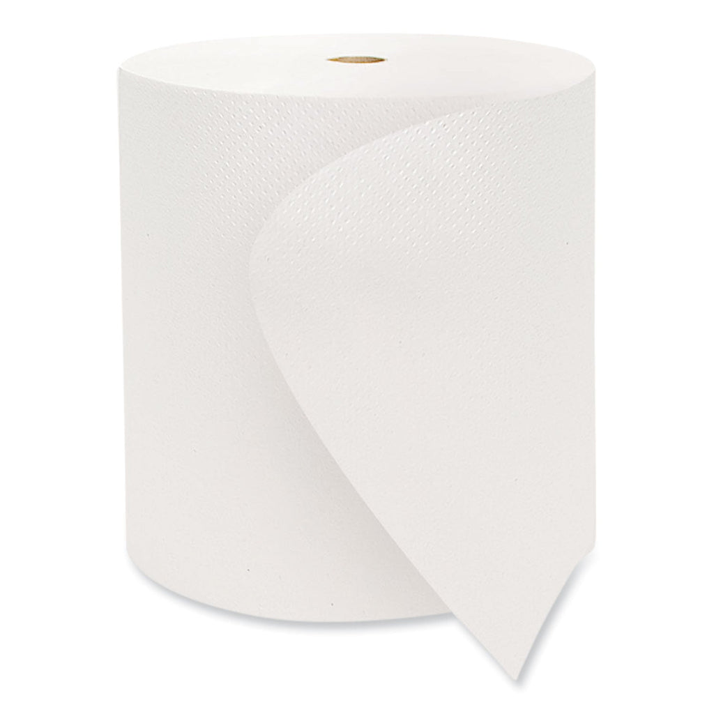 Morcon Tissue Valay Proprietary Roll Towels, 1-Ply, 8" x 800 ft, White, 6 Rolls/Carton