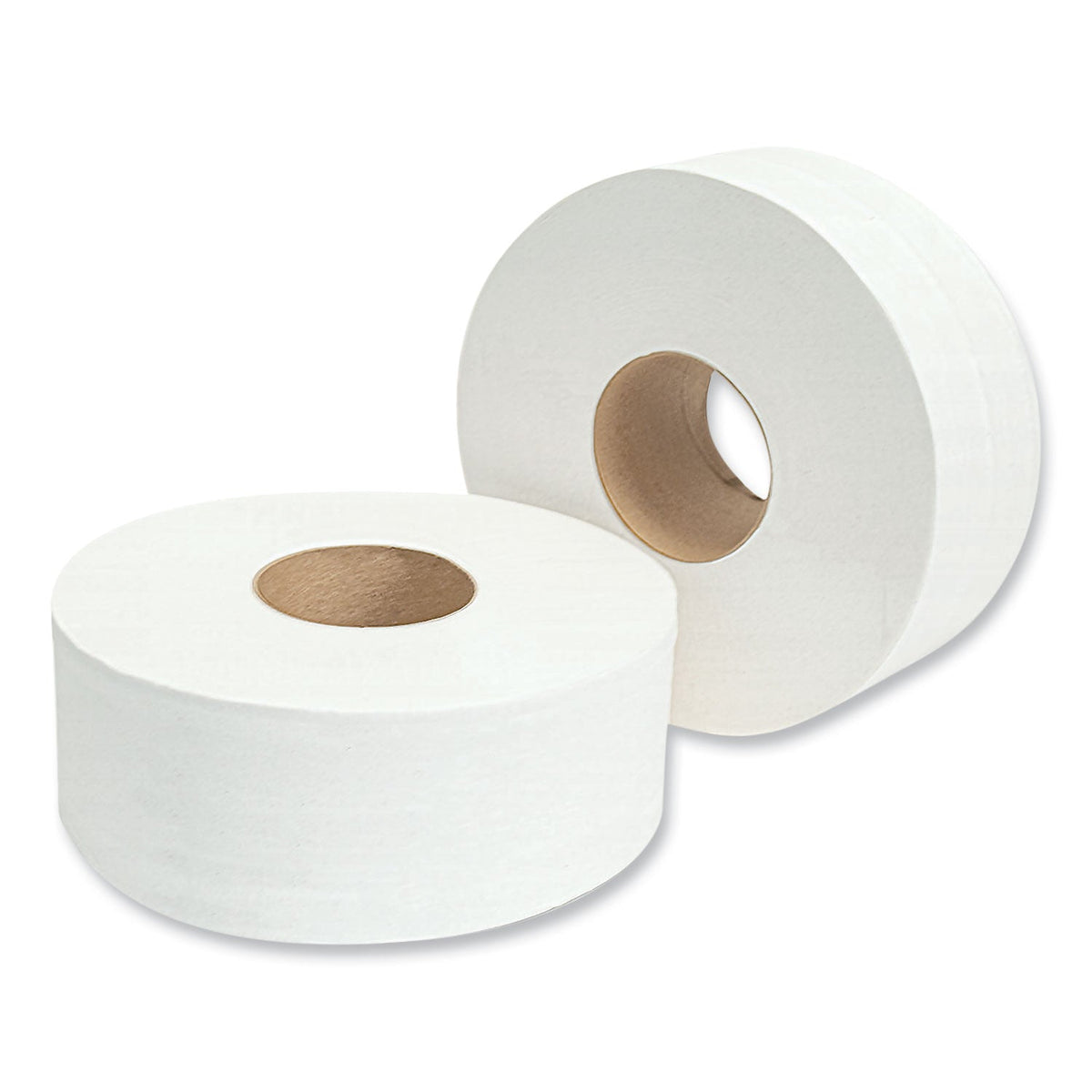 Morcon Tissue Jumbo Bath Tissue, Septic Safe, 2-Ply, White, 3.3" x 1,000 ft, 12/Carton