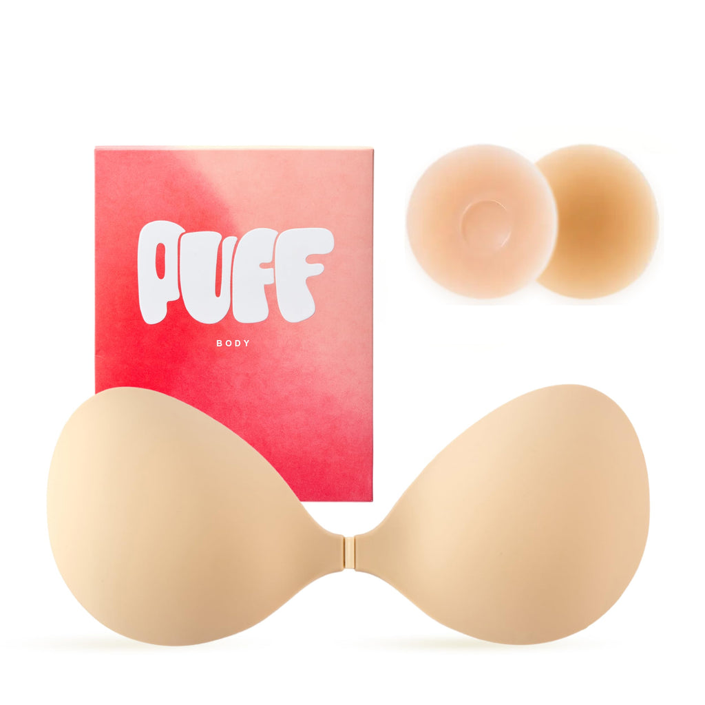 Sticky Bra Push Up, Invisible Strapless Adhesive Bra